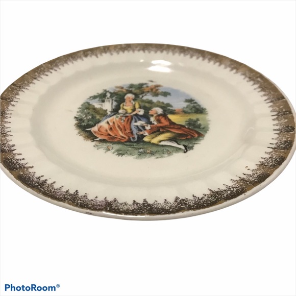 Vintage The Cronin China Co Mini 6.5” Plate - Picture 4 of 13